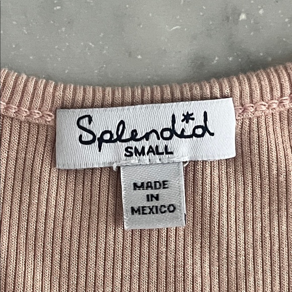 Splendid Ribbed Tank Top - Picture 3 of 5